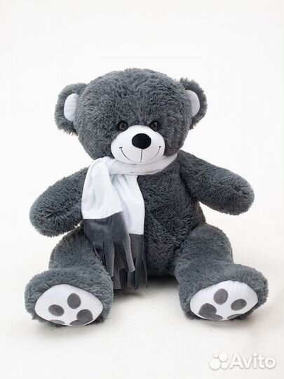 Медведь игрушка с шарфам