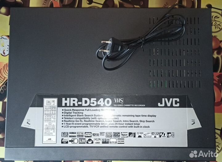 Видеомагнитофон JVC Японии.Производство germany