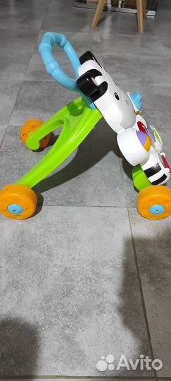 Зебра каталка fisher price Фишер прайс