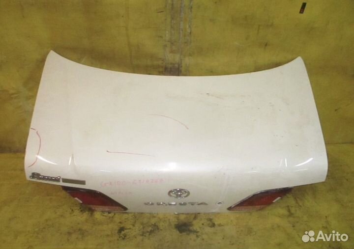 Крышка багажника toyota cresta jzx100