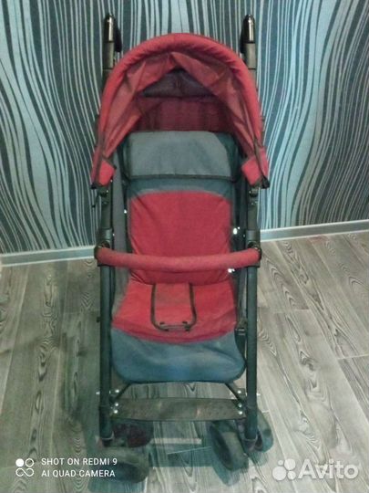 Прогулочная коляска трость бу