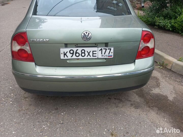 Крышка багажника Volkswagen passat by plus