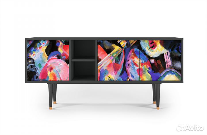 Тв-тумба T5 - Антрацит - Kandinsky