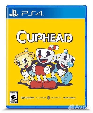 Диск на ps4 капхед