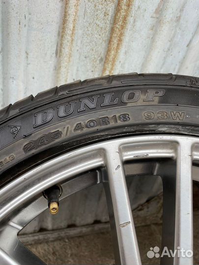 Литой диск SubaruDunlop 600 245/40 R18 93W