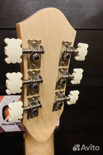 Акустическая Гитара (Широкий Гриф) + Чехол