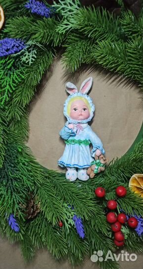 Ватная игрушка Зайка сплюшка