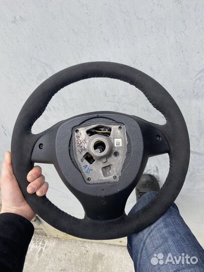 Руль в алькантаре с подогревом BMW f10, f01, f06