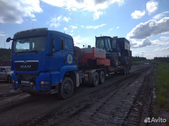 Перевозка негабаритных грузов, трал