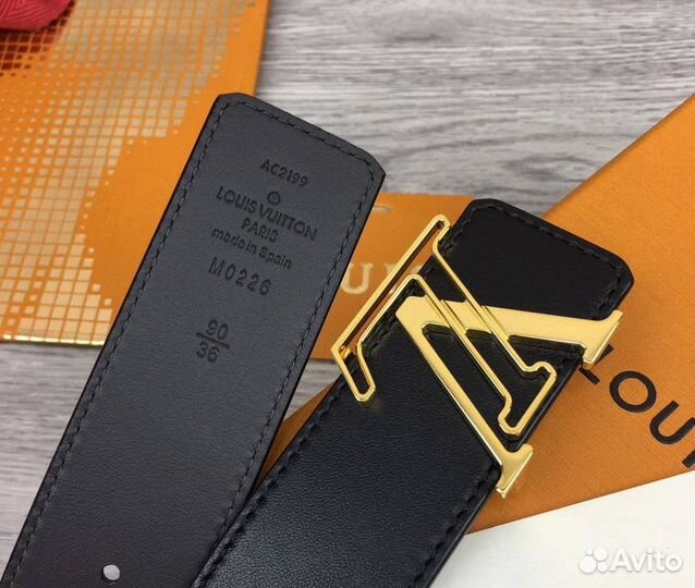Louis vuitton ремень мужской