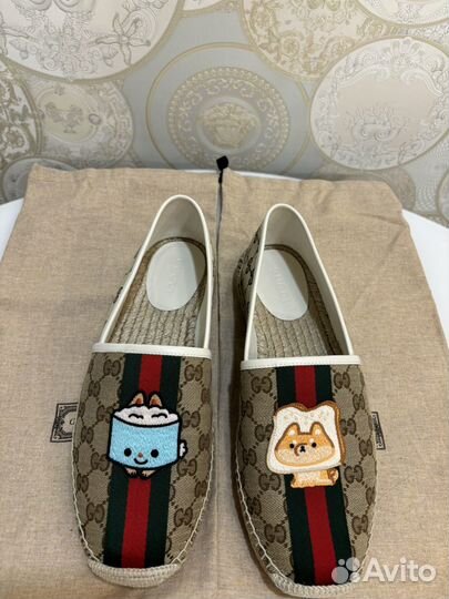 Эспадрильи gucci