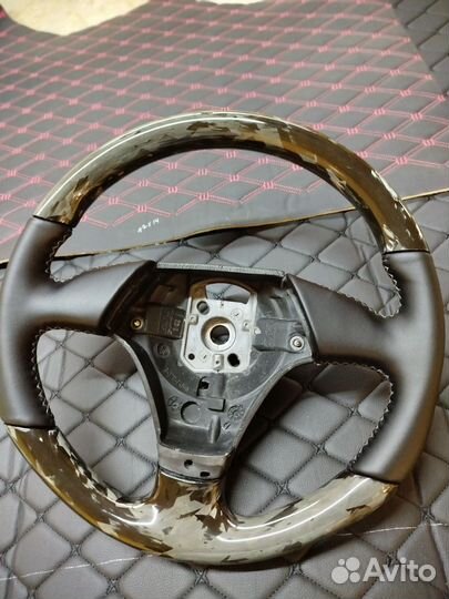 Карбоновый руль bmw