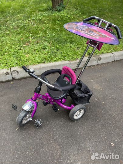 Детский велосипед с ручкой