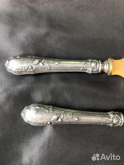 Старинные царские столовые приборы 84 проба