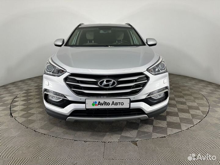 Hyundai Santa Fe 2.4 AT, 2017, 137 300 км