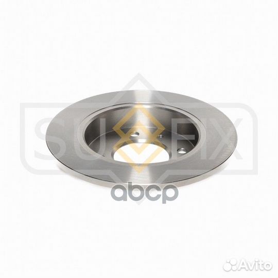 Диск тормозной (258x10) зад прав/лев