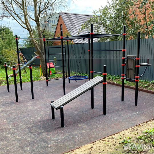Спортивный уличный комплекс на дачу