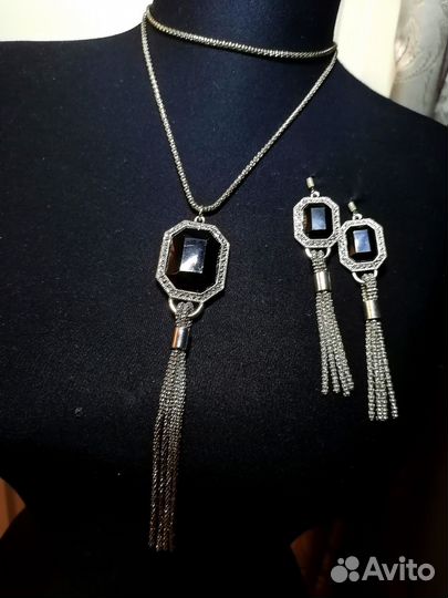 Комплекты украшений серьги кольца браслеты подвес