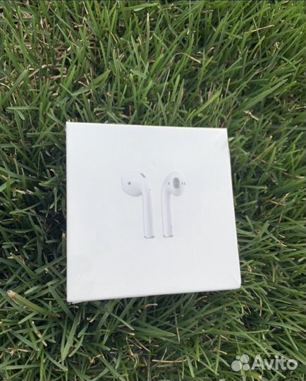 Наушники Airpods 2 с Гарантией + Чехол