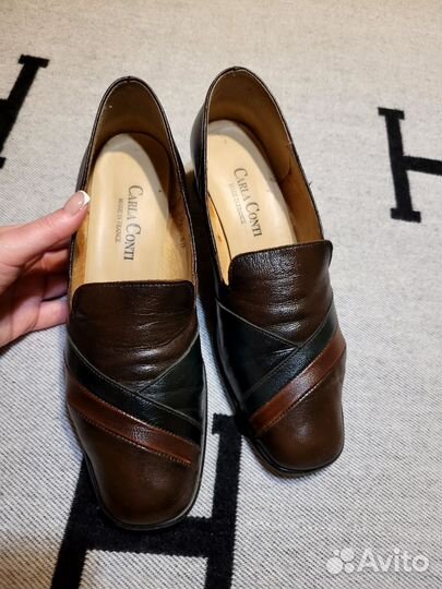 Туфли женские кожаные 38 Франция