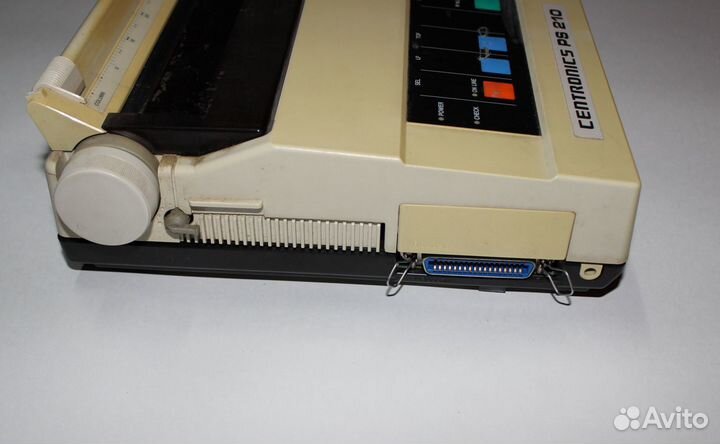 Винтажный принтер 1980-х Centronics Printstation 2