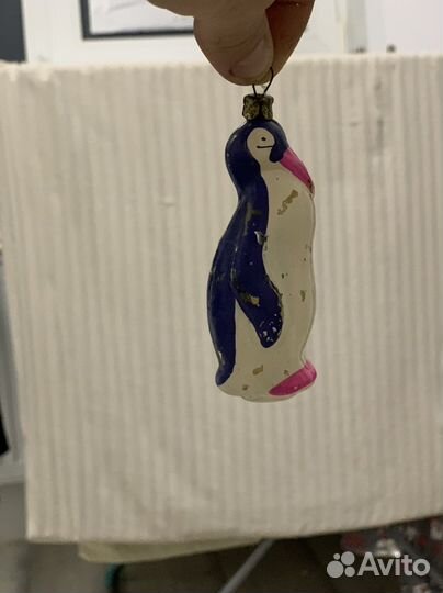 Елочная угрушка пингвин