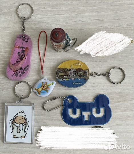 Брелки разные из других стран и не только