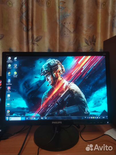 Philips 19 и 20 д, TN, VGA, 1366*768