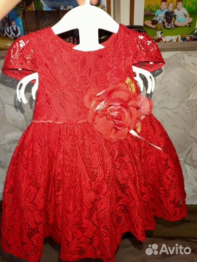 Платье на годик