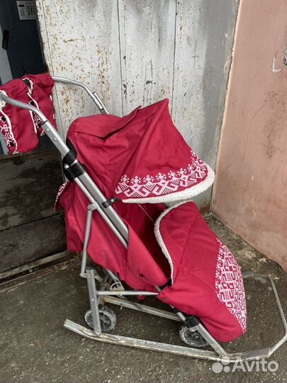 Санки коляска