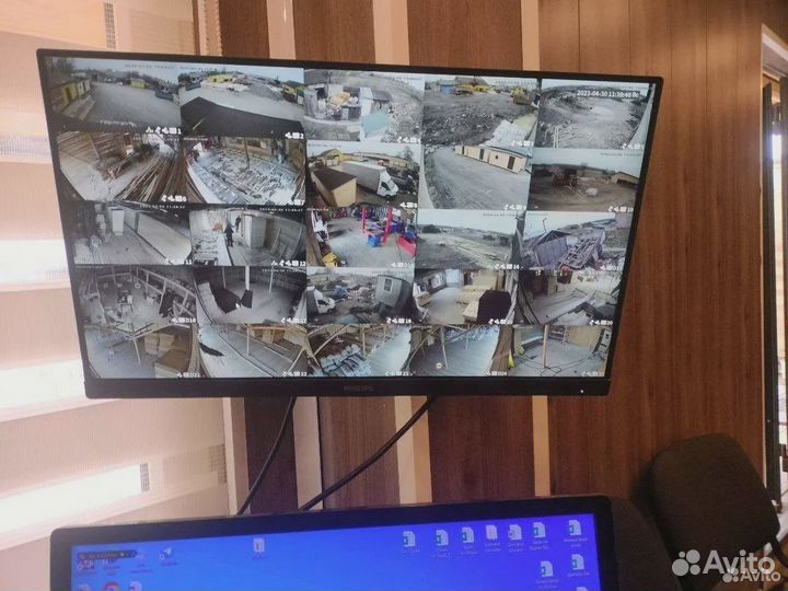 Установка камер / Комплект видеонаблюдения