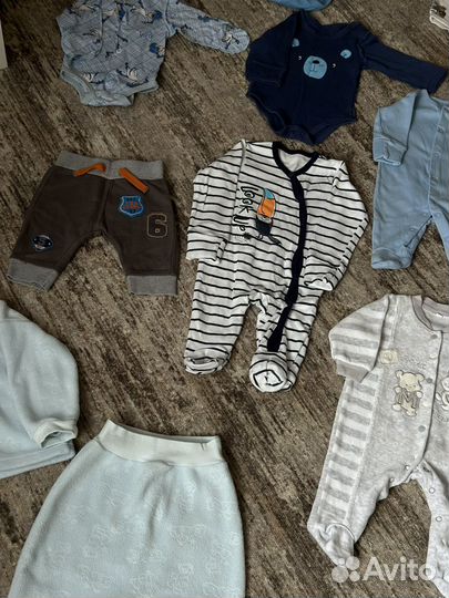 Детские вещи пакетом 56 62 для мальчика/девочки