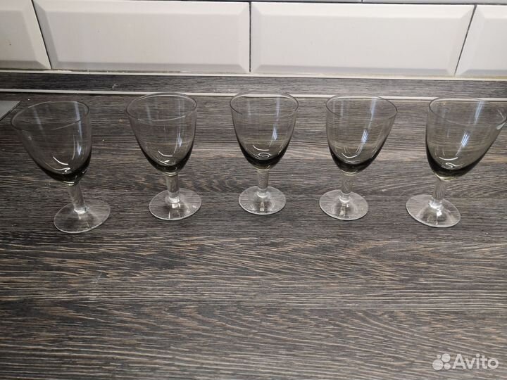 Фужеры рюмки стаканы