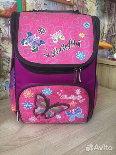 Рюкзак школьный ортопедический для девочки
