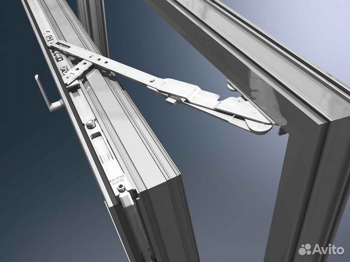 Ремонт окон, фурнитура PRO RAL4860