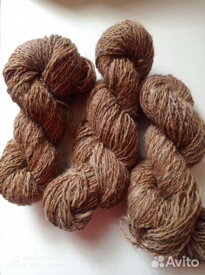 Прядение собачьей шерсти и не только