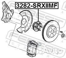 3282-srxiimf ступица Cadillac SRX 10 3282srxi