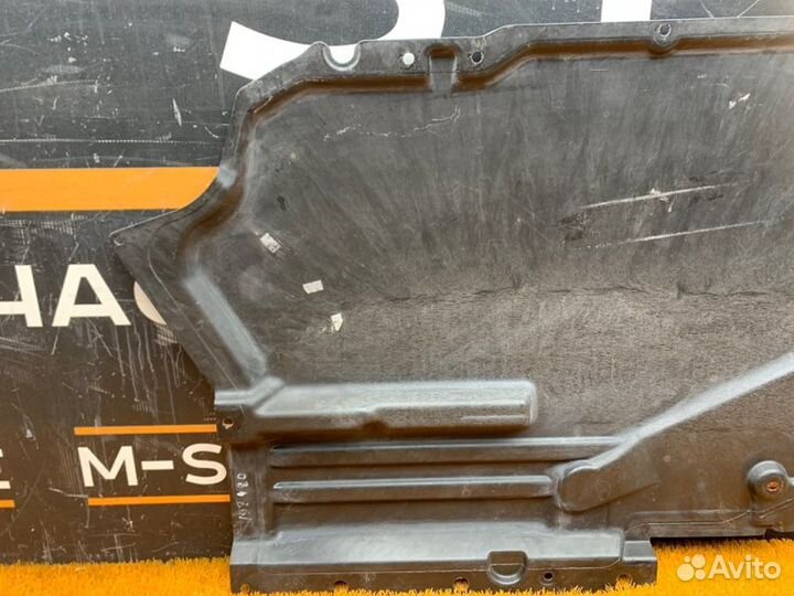 Защита топливного бака задняя левая Bmw X6 E71