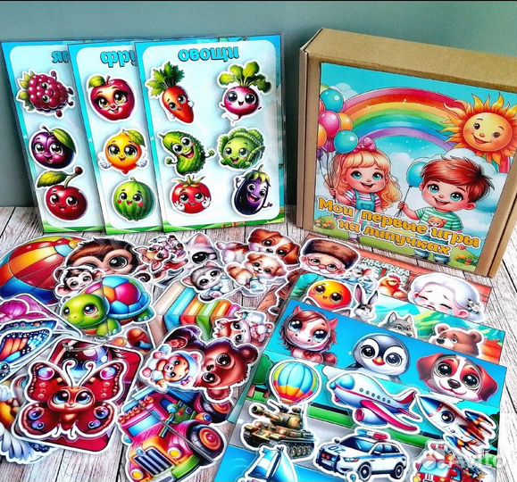 Развивающие игры на липучках