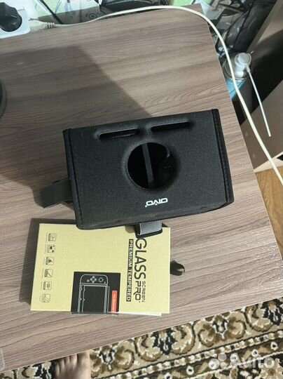 Шлем 3D для нинтендо свич + защитное стекло