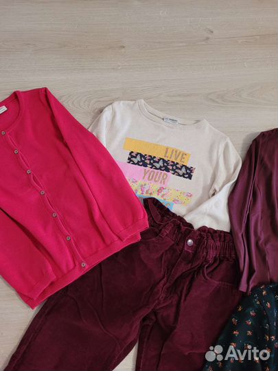 Пакет вещей для девочки р.140