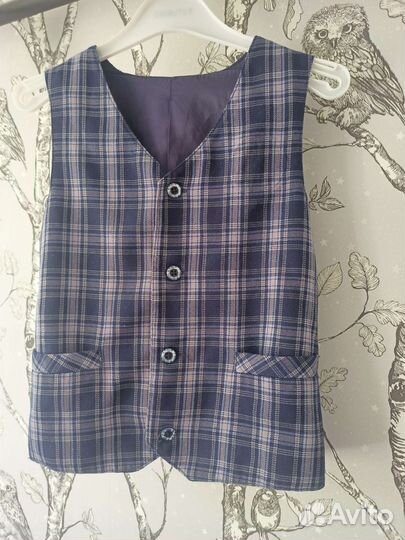 Жилетка для мальчика, школьная гимназия 146