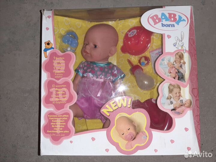 Кукла пупс беби бон