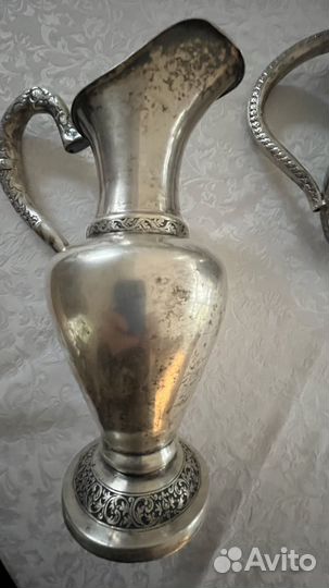 Кувшины серебро