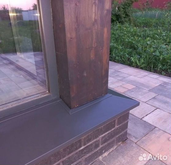 Отливы и углы для цоколя