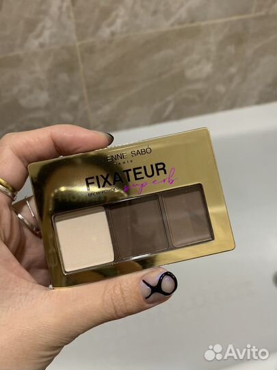 Fixateur vivienne sabo тени и помадка для бровей