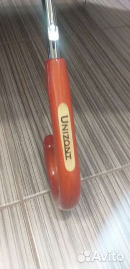 Зонт трость мужской черный женский