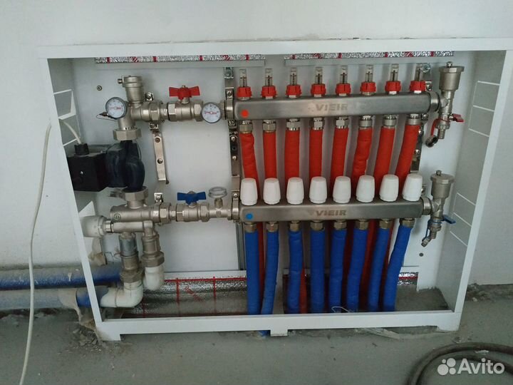 Монтаж отопления водоснабжения и канализации