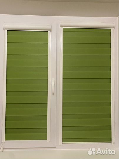 Рулонные шторы Уни1 День Ночь