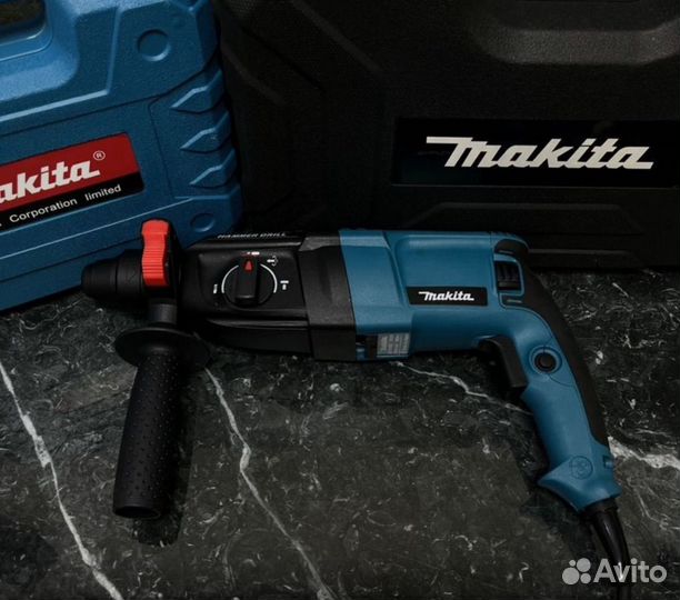 Набор makita 3в1 перфоратор ушм шуруповерт